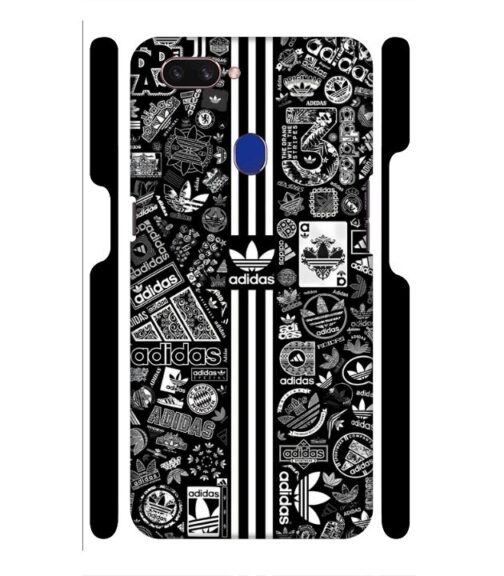 Multiple creative Adidas logo Oppo F9 Pro Mobile Cover