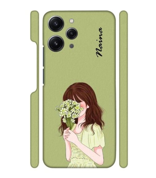 Customize text Redmi 12 (5G) Mobile Cover