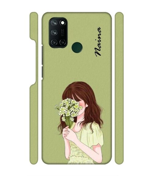 Customize text Realme 7i Mobile Cover
