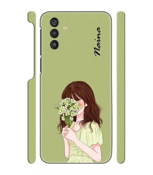 Customize text Samsung Galaxy M13 4G Mobile Cover