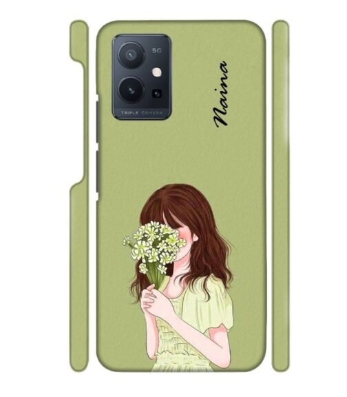 Customize text Vivo Y75 (5G) Mobile Cover