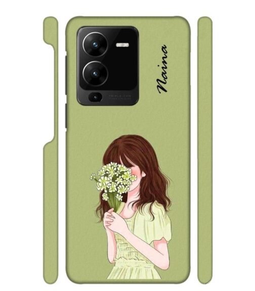 Customize text Vivo Y22 Mobile Cover