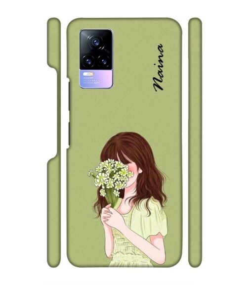 Customize text Vivo Y73 Mobile Cover
