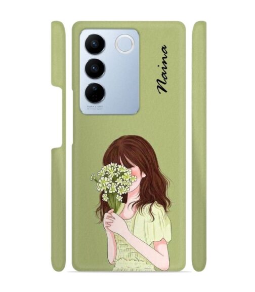 Customize text Vivo V27 5G Mobile Cover
