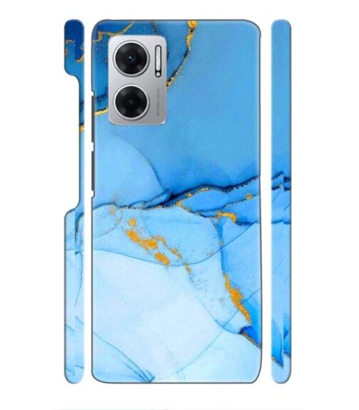 Ocean marvel texture with gold ink Redmi 11 Prime (5G) Mobile Cover