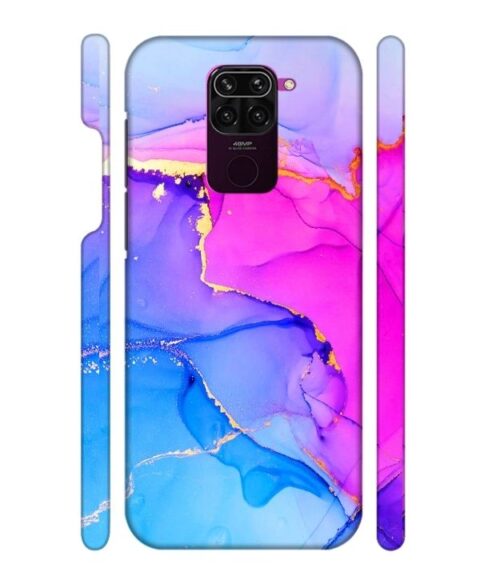 Ai generated multicolor graphics Redmi Note 9 Mobile Cover