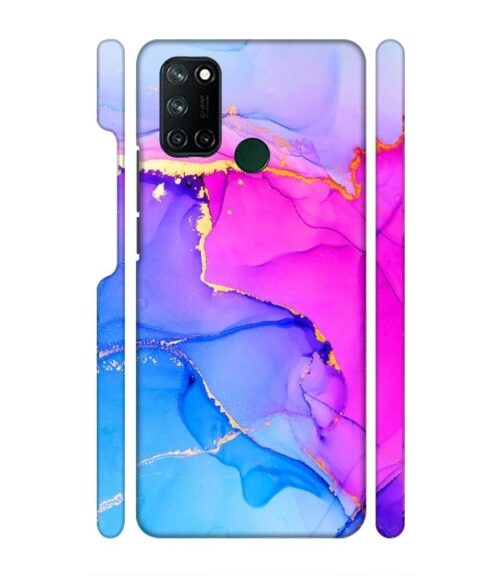 Ai generated multicolor graphics Realme 7i Mobile Cover