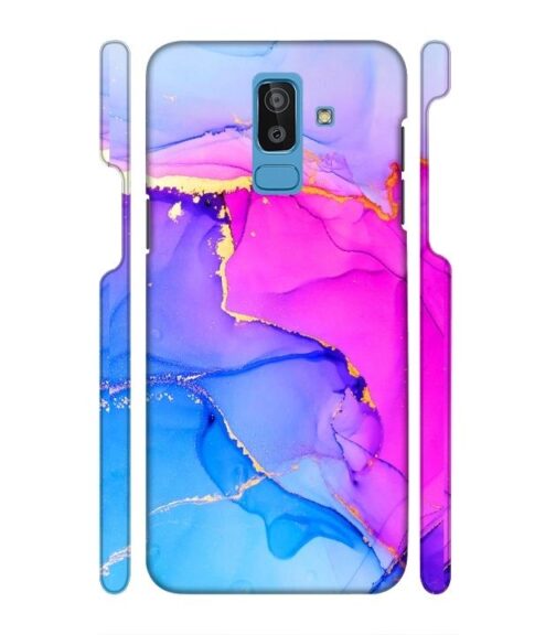 Ai generated multicolor graphics Samsung Galaxy J8 Mobile Cover