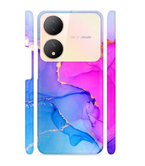 Ai generated multicolor graphics Vivo Y100 (5G) Mobile Cover