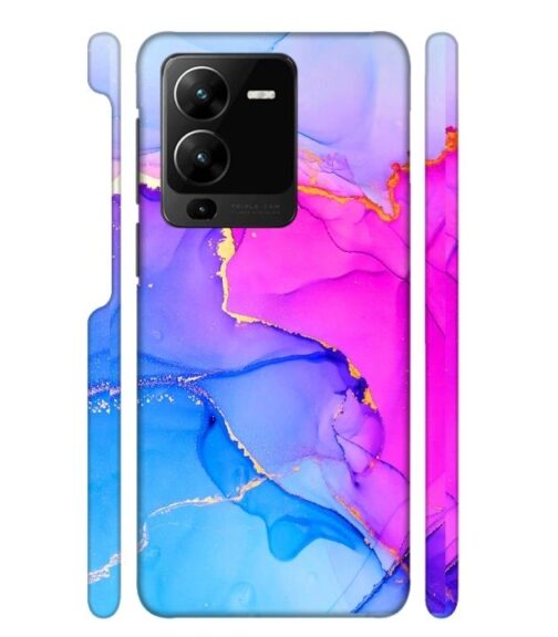 Ai generated multicolor graphics Vivo Y22 Mobile Cover