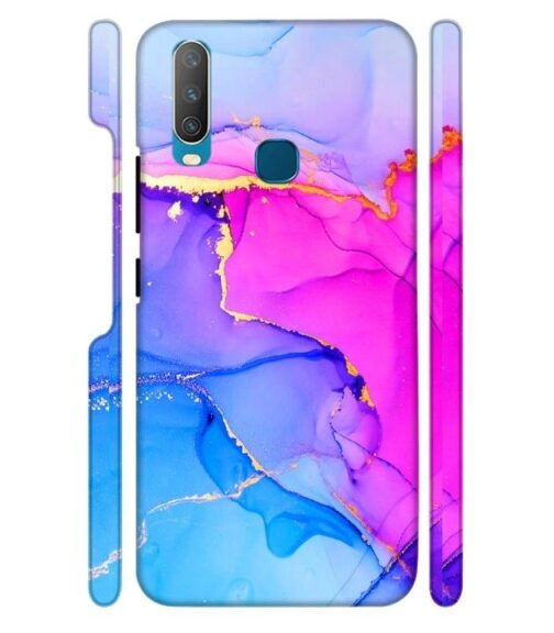 Ai generated multicolor graphics Vivo Y15 Mobile Cover