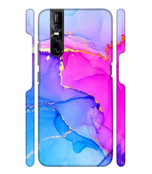 Ai generated multicolor graphics Vivo V15 Pro Mobile Cover
