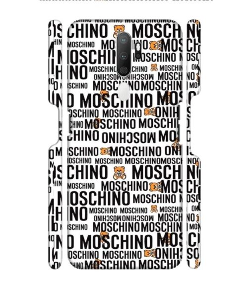 Moschino panda marquee text Oppo A9 (2020) Mobile Cover
