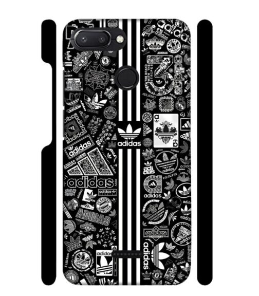 Multiple creative Adidas logo Redmi 6 Mobile Cover