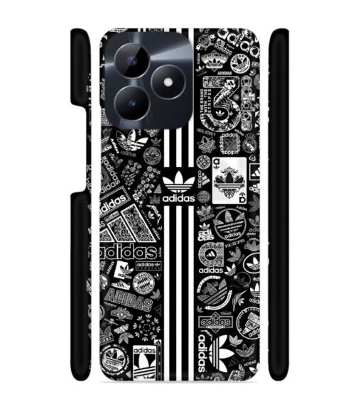 Multiple creative Adidas logo Realme C53 Mobile Cover