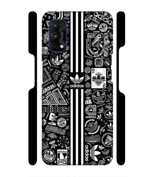 Multiple creative Adidas logo Realme 7 Pro Mobile Cover