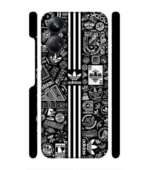 Multiple creative Adidas logo Realme 10 Pro Plus (5G) Mobile Cover