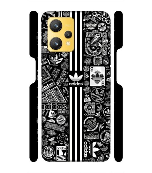Multiple creative Adidas logo Realme 9 Mobile Cover