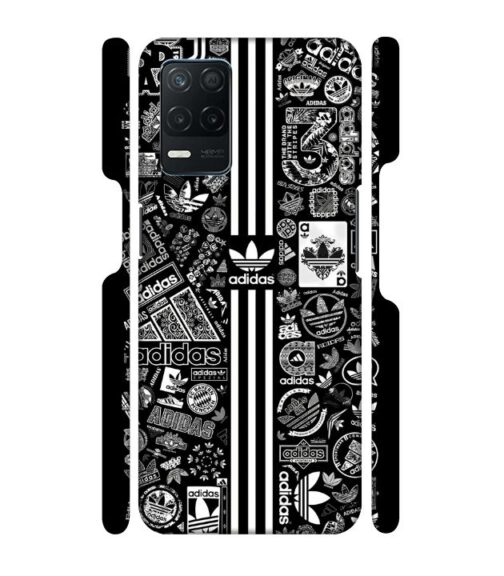 Multiple creative Adidas logo Realme 9 (5G) Mobile Cover