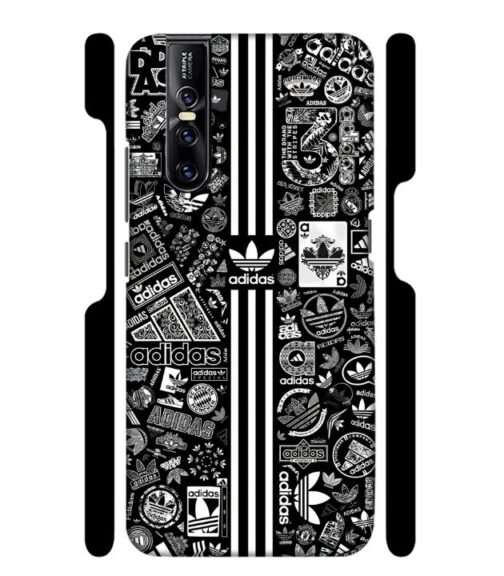 Multiple creative Adidas logo Vivo V15 Pro Mobile Cover