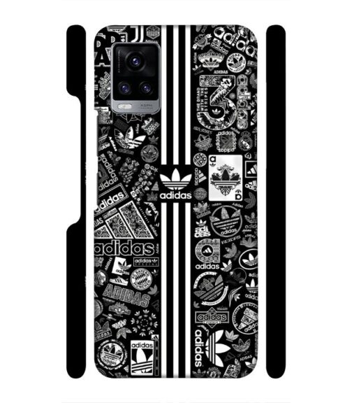 Multiple creative Adidas logo Vivo V20 Mobile Cover