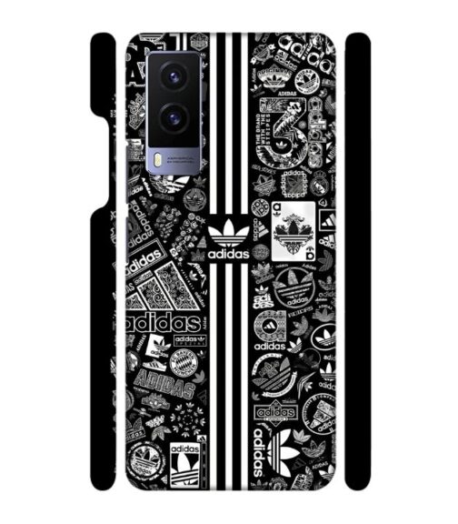 Multiple creative Adidas logo Vivo V21 E Mobile Cover