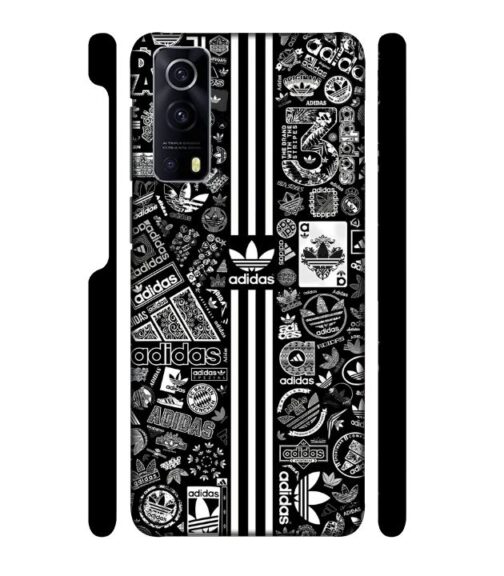 Multiple creative Adidas logo iQOO Z3 Mobile Cover