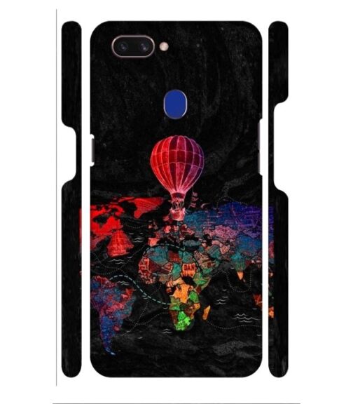 World map Oppo F9 Pro Mobile Cover