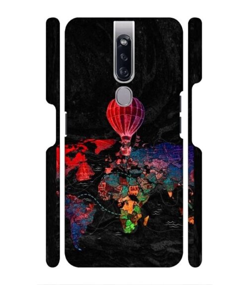 World map Oppo F11 Mobile Cover