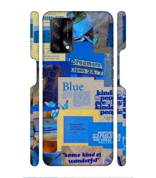 Digital thought printing Oppo F19 S Mobile Cover