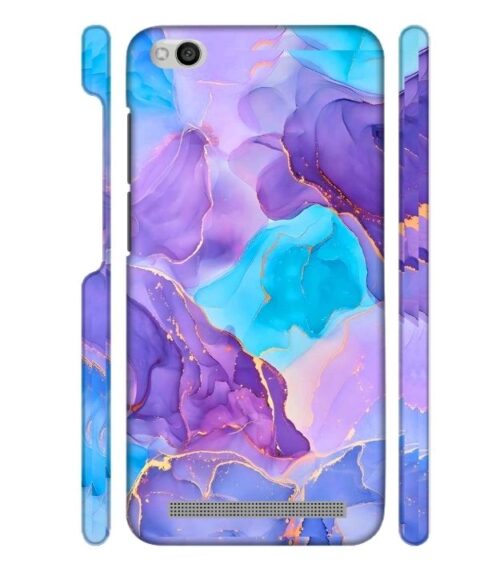 Abstract Multicolored marbel textured background Redmi 5A Mobile Cover