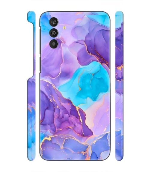 Abstract Multicolored marbel textured background Samsung Galaxy M13 4G Mobile Cover
