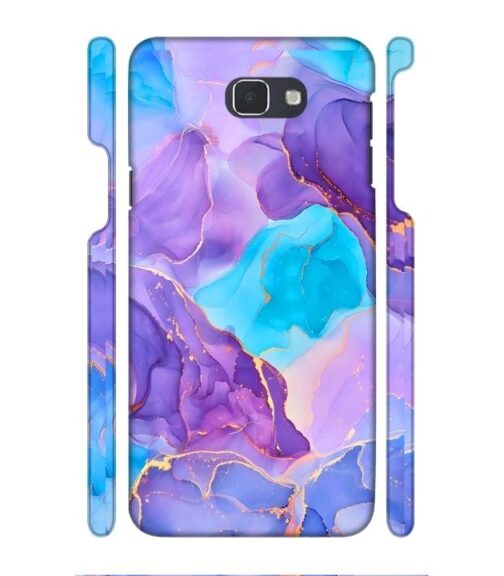 Abstract Multicolored marbel textured background Samsung Galaxy J7 Prime Mobile Cover