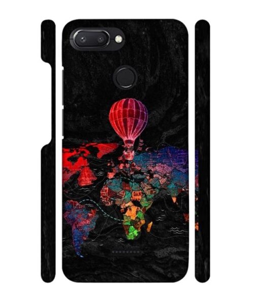 World map Redmi 6 Mobile Cover