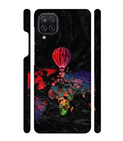 World map Samsung Galaxy A12 Mobile Cover