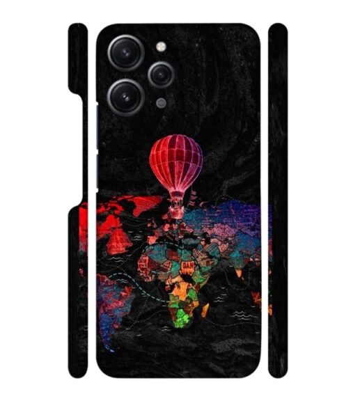 World map Redmi 12 (5G) Mobile Cover