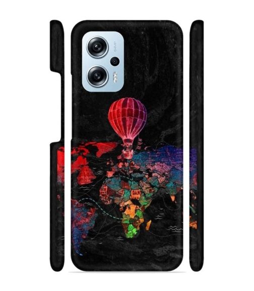 World map Redmi K50i 5G Mobile Cover