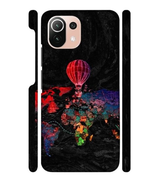 World map Mi 11 Lite Mobile Cover