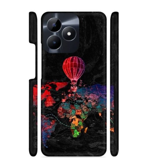World map Realme C53 Mobile Cover