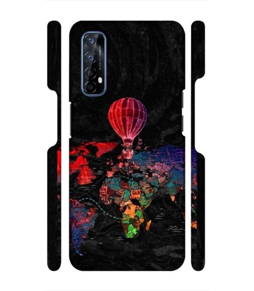 World map Realme 7 Mobile Cover