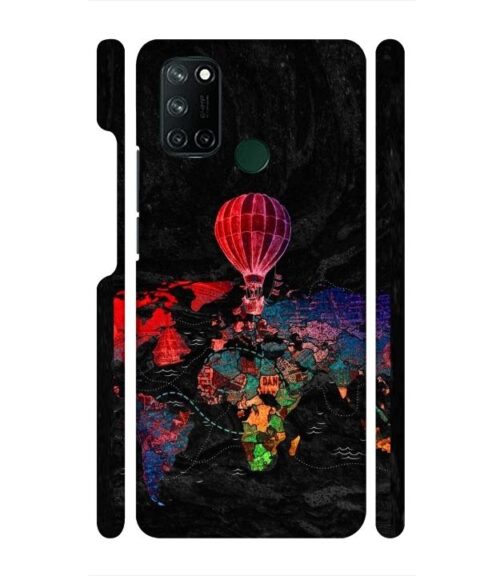 World map Realme 7i Mobile Cover