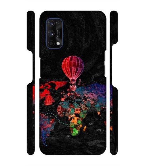 World map Realme 7 Pro Mobile Cover