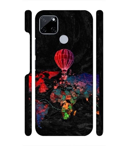 World map Realme C21 Y Mobile Cover