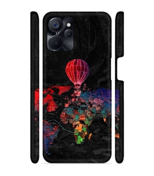 World map Realme 9i (5G) Mobile Cover