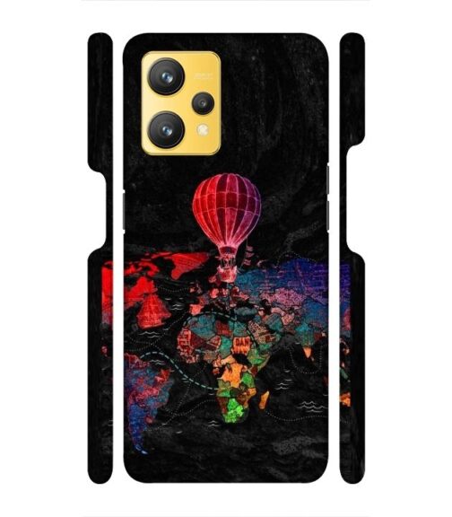 World map Realme 9 Mobile Cover