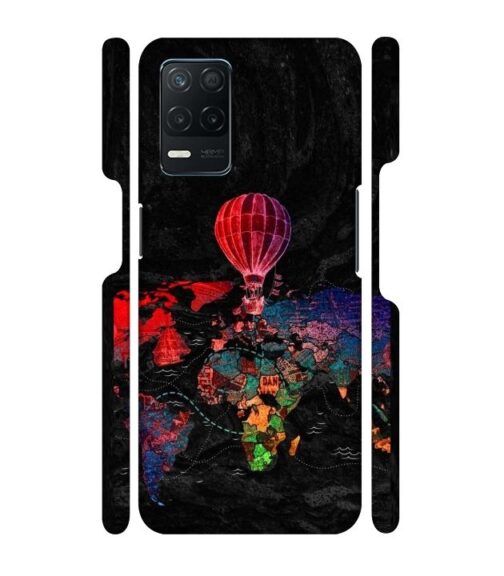 World map Realme 9 (5G) Mobile Cover