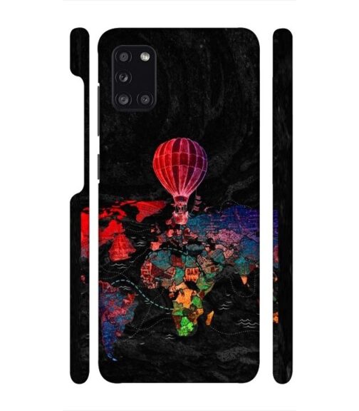 World map Samsung Galaxy A31 Mobile Cover