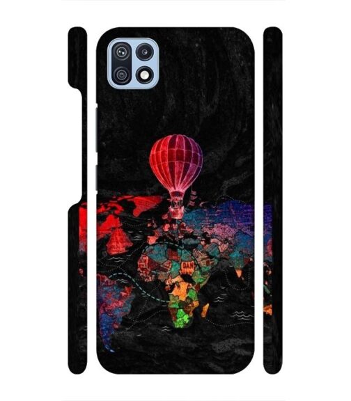 World map Samsung Galaxy F42 (5G) Mobile Cover