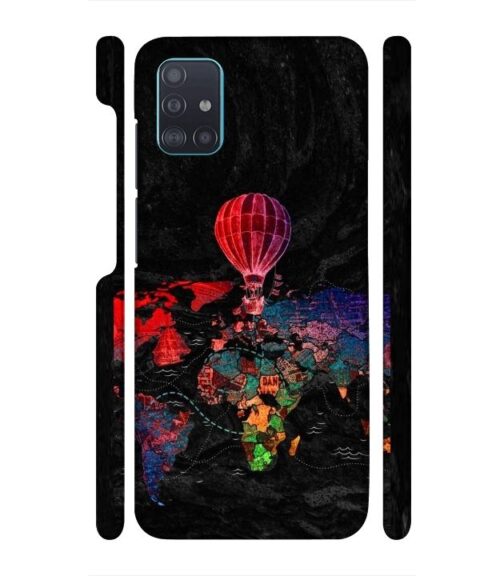 World map Samsung Galaxy A51 Mobile Cover