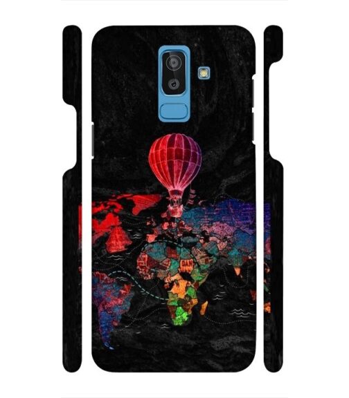 World map Samsung Galaxy J8 Mobile Cover